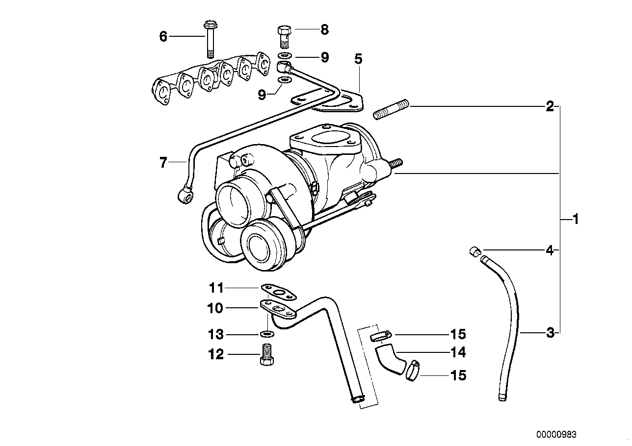 BMW 11422244507 - Маслопровод, компресор autozip.com.ua