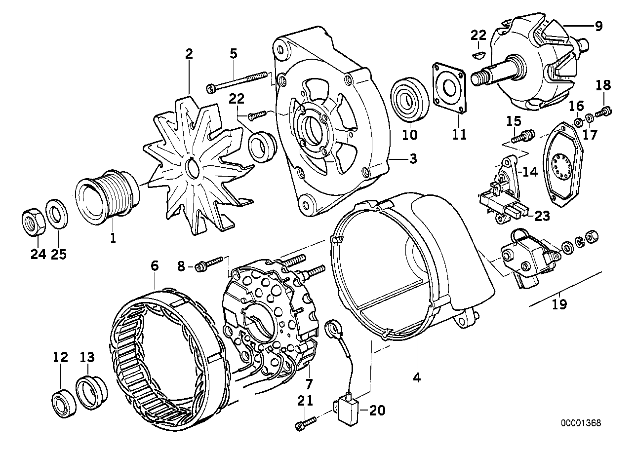 BMW 12311747247 - Supporting plate autozip.com.ua