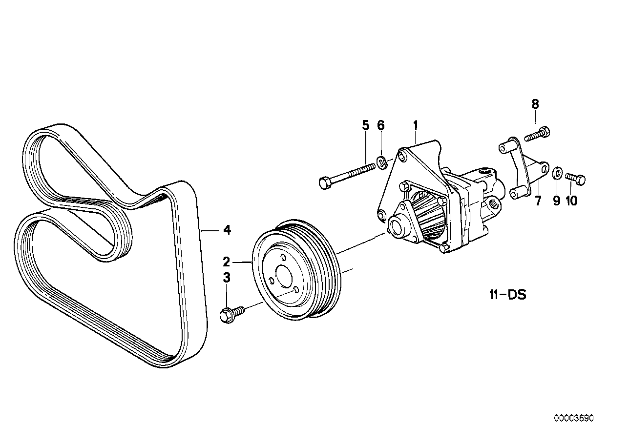 BMW 32 41 1 137 952 - Гідравлічний насос, рульове управління, ГУР autozip.com.ua