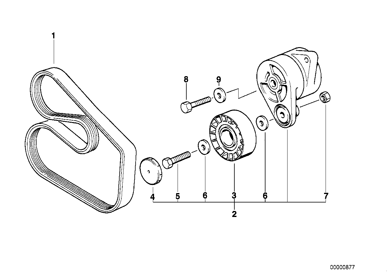 BMW 11287636378 - Поліклиновий ремінь autozip.com.ua