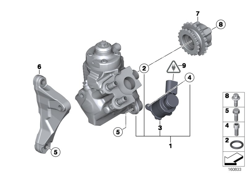 Mini 13 51 7 823 454 - Регулюючий клапан, кількість палива (Common-Rail-System) autozip.com.ua