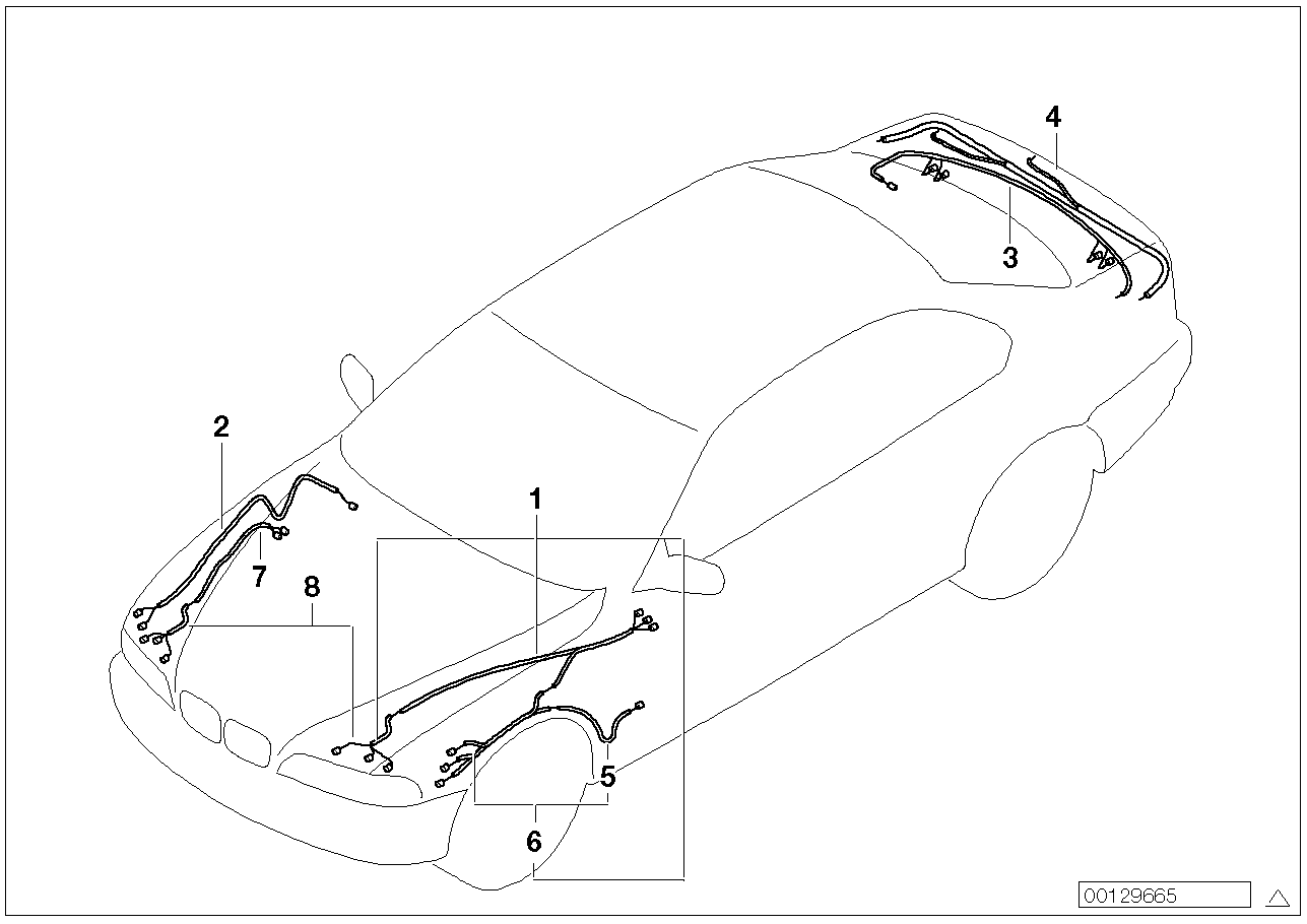 BMW 61 11 8 379 472 - Ремонтний комплект, кабельний комплект autozip.com.ua