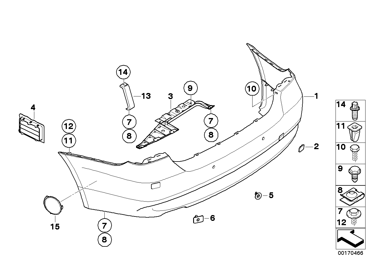 BMW 51127202673 - Заслінка, буксирний гак autozip.com.ua