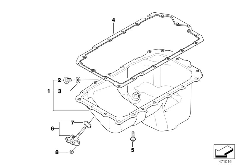 BMW 11 13 7 568 309 - Різьбова пробка, масляний піддон autozip.com.ua