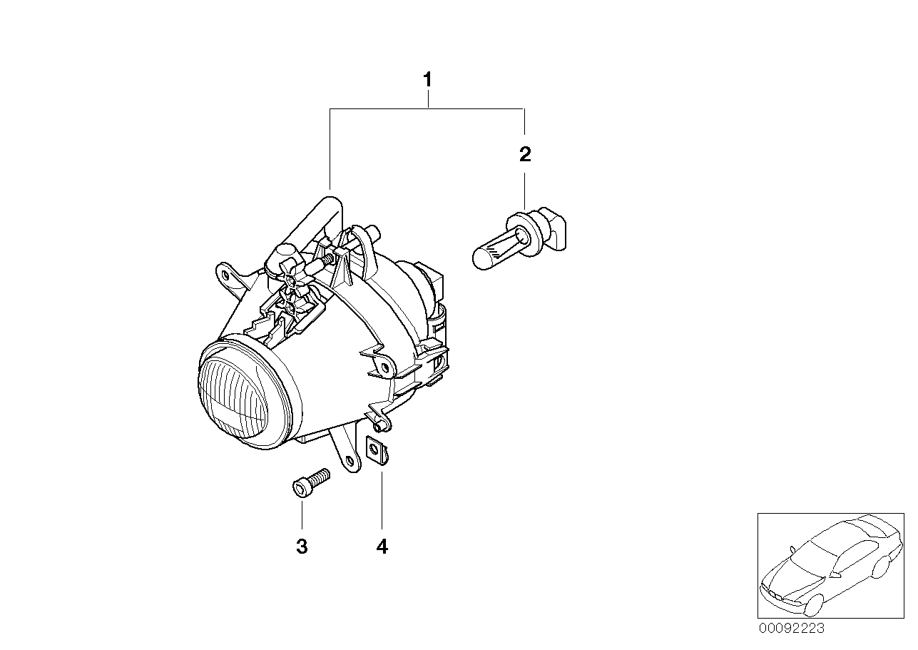 BMW 6321 7160 784 - Лампа розжарювання, основна фара autozip.com.ua