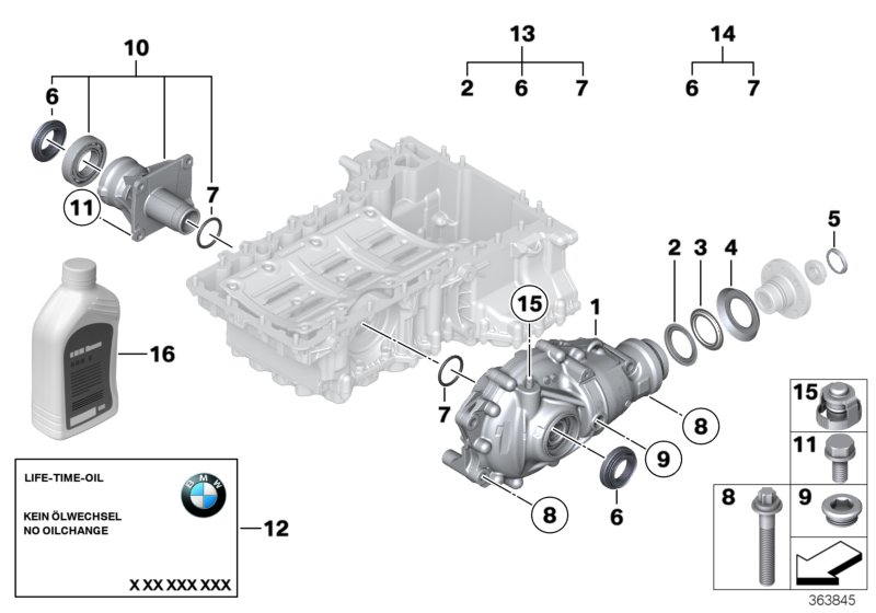 BMW 33 11 7 695 240 - Трансмісійне масло autozip.com.ua