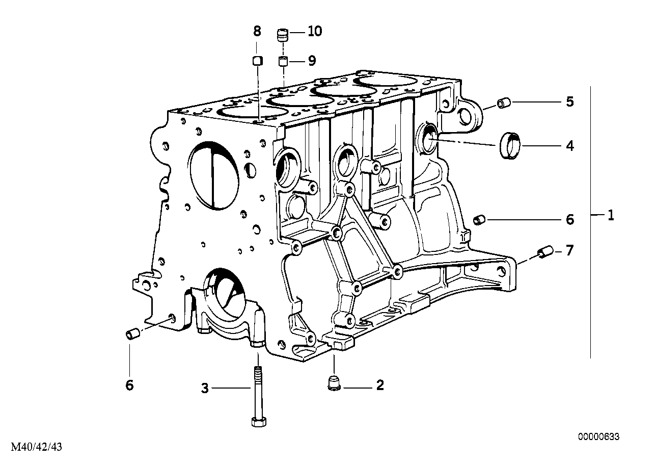 BMW 11 11 1 717 939 - Пробка антифризу autozip.com.ua