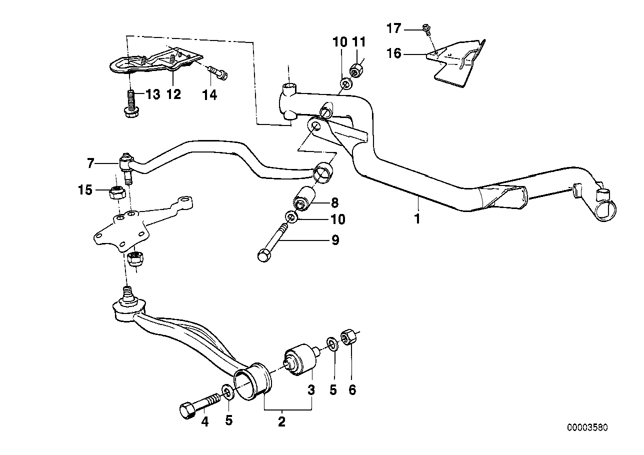 BMW 31 12 1 141 097 - Важіль незалежної підвіски колеса autozip.com.ua