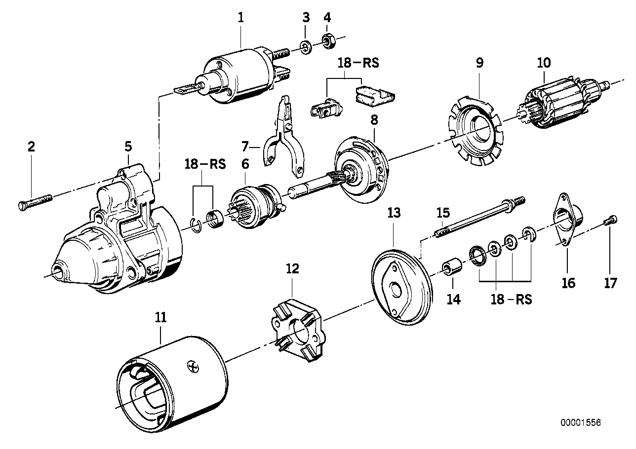 BMW 12 41 1 722 849 - Кронштейн, вугільна щітка autozip.com.ua