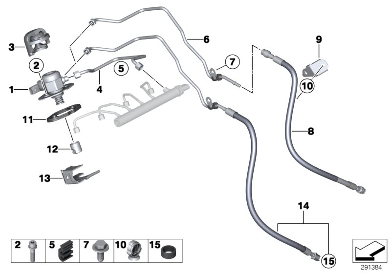 BMW 11 32 7 601 233 - Штовхач, насос високого тиску autozip.com.ua