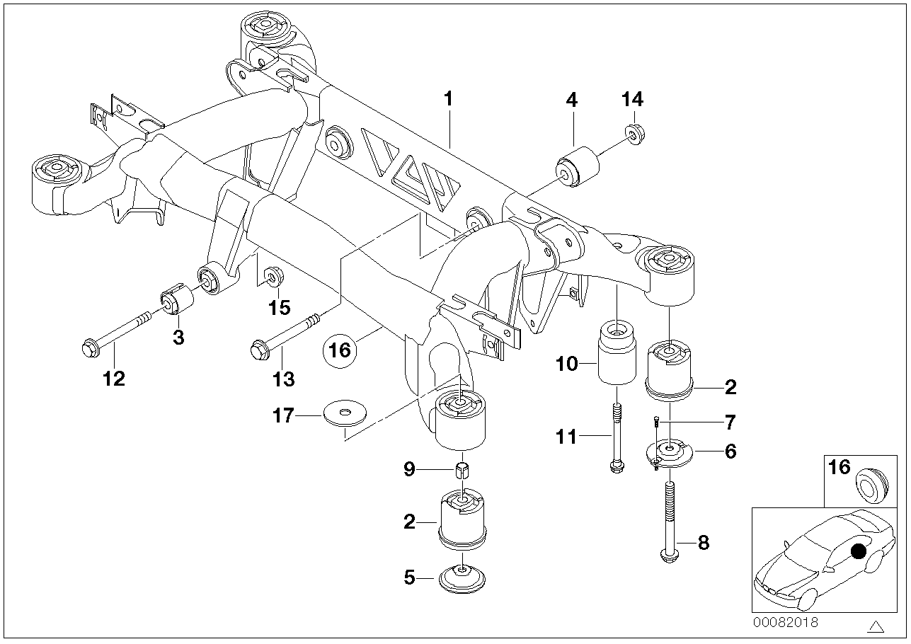 Rolls-Royce 33 17 6 760 342 - Nut autozip.com.ua