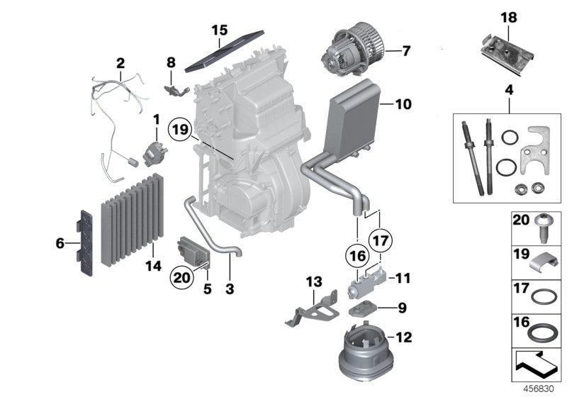 Rolls-Royce 64319175484 - Фільтр, повітря у внутрішній простір autozip.com.ua