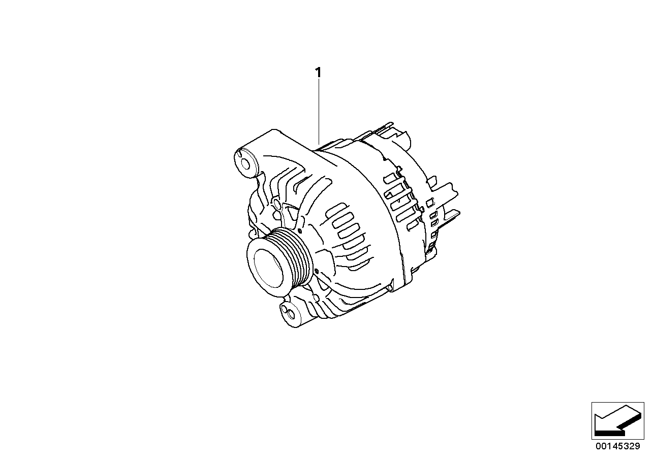 BMW 12318517261 - Генератор autozip.com.ua