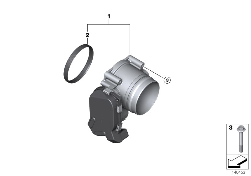 BMW 13 54 7 582 931 - Прокладка, корпус впускного колектора autozip.com.ua