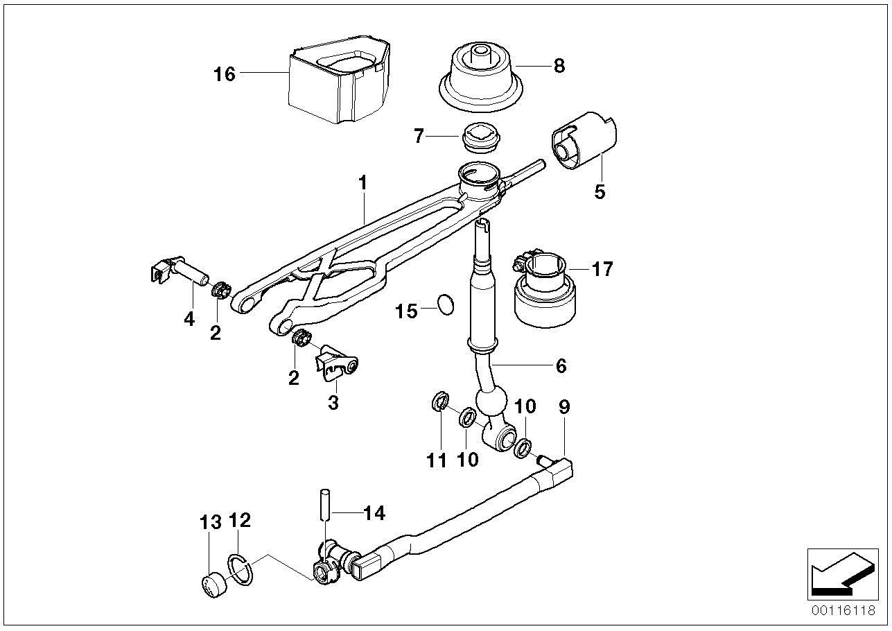 BMW 25 11 7 519 670 - Bush bearing oval autozip.com.ua