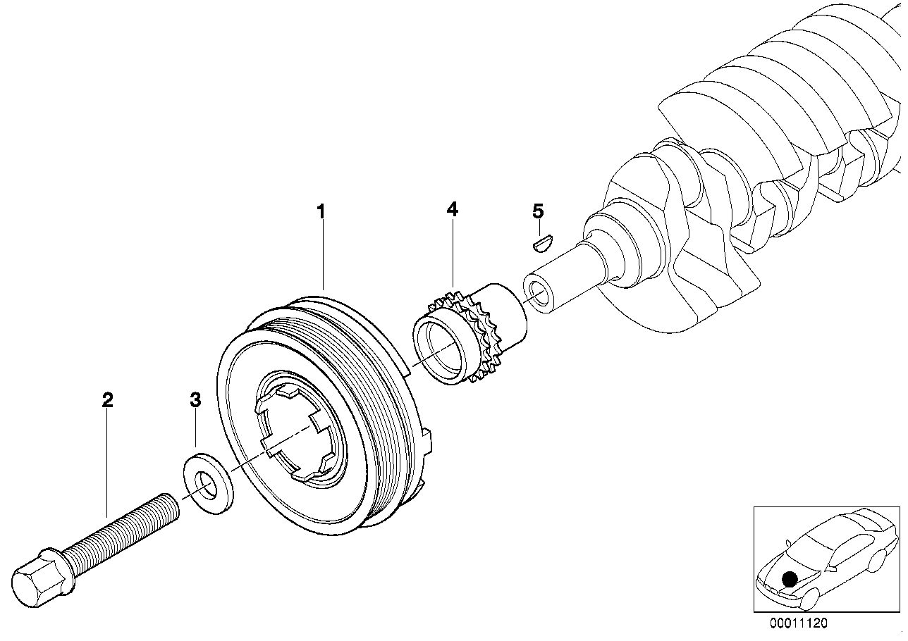 BMW 11232247260 - Плоска шайба autozip.com.ua