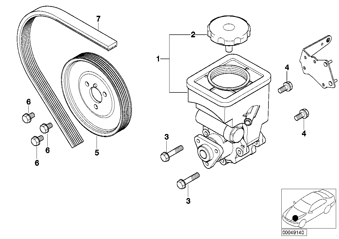 OM 32 41 6 750 938 - Гідравлічний насос, рульове управління, ГУР autozip.com.ua