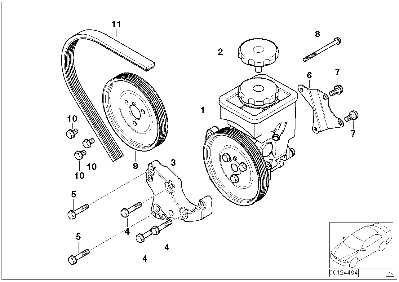 BMW 32 41 6 756 930 - Гідравлічний насос, рульове управління, ГУР autozip.com.ua