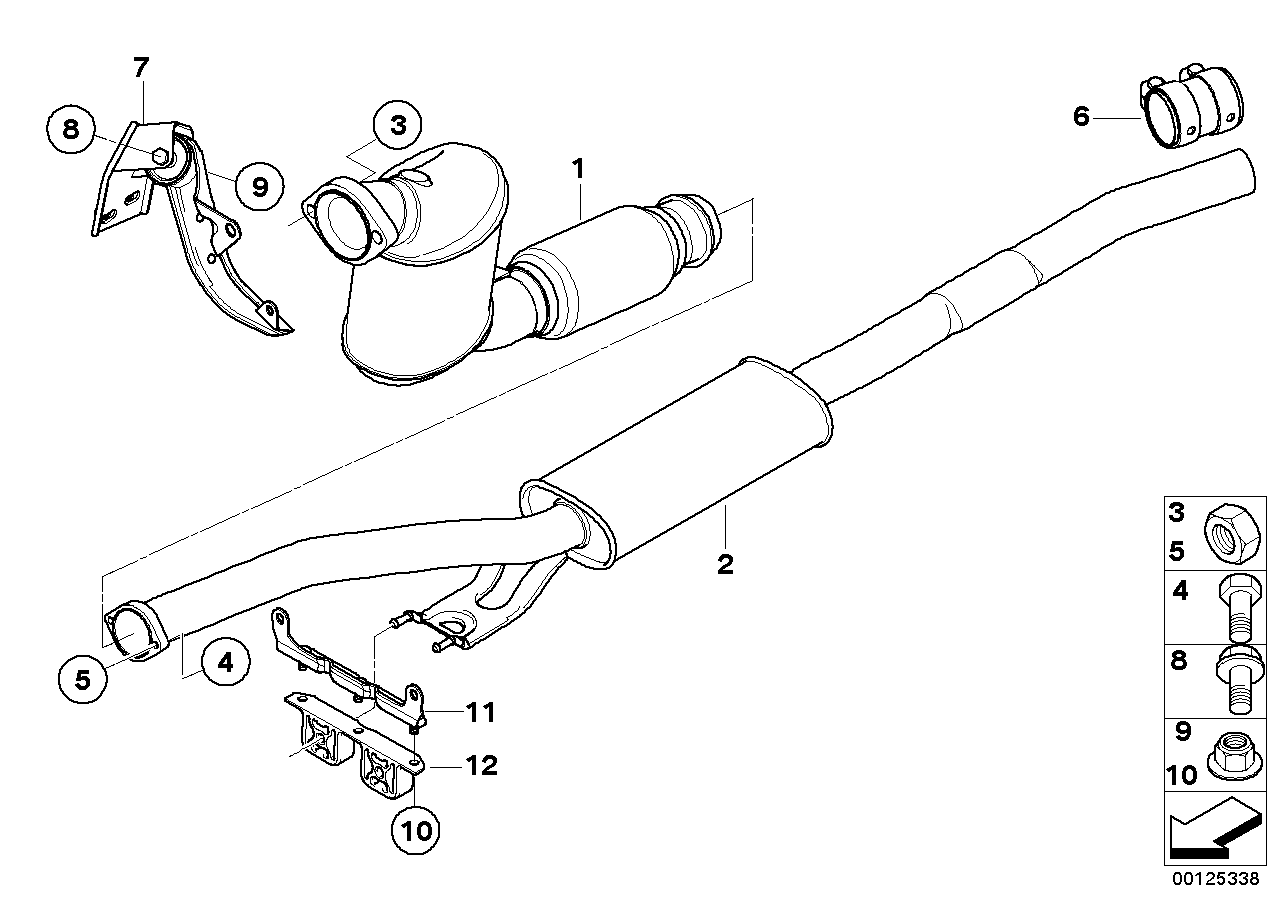 BMW 18207790193 - Каталізатор autozip.com.ua