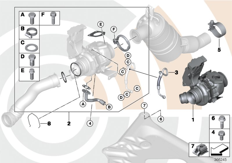 BMW 11652365501 - Компресор, наддув autozip.com.ua