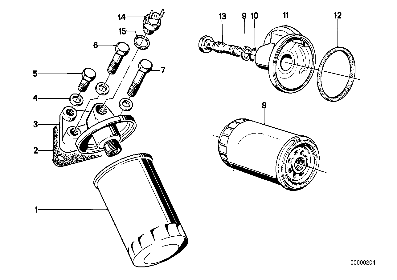 BMW 11 42 1 266 773 - Масляний фільтр autozip.com.ua