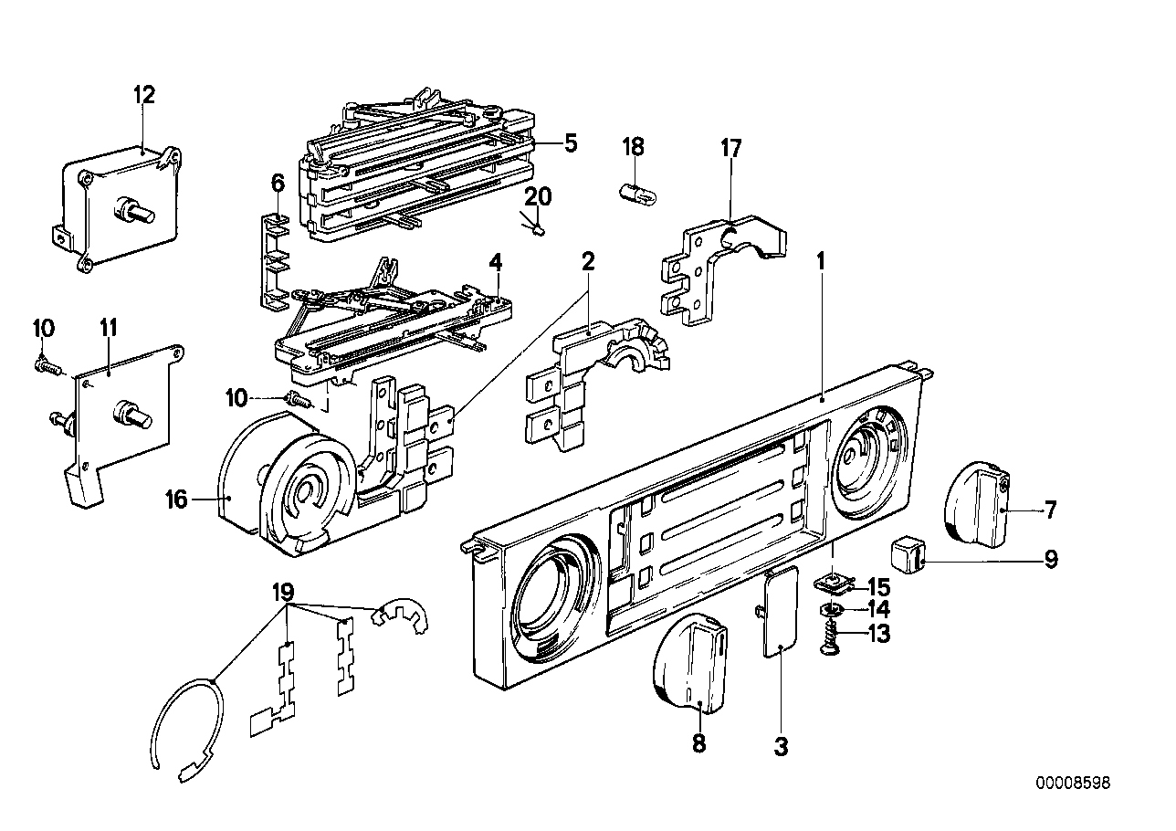 Mini 0711 9 978 375 - Лампа розжарювання, освітлення щитка приладів autozip.com.ua