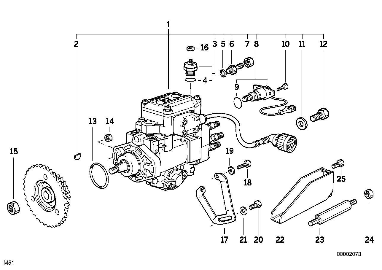 BMW 13512245606 - Прокладка, масляний насос autozip.com.ua