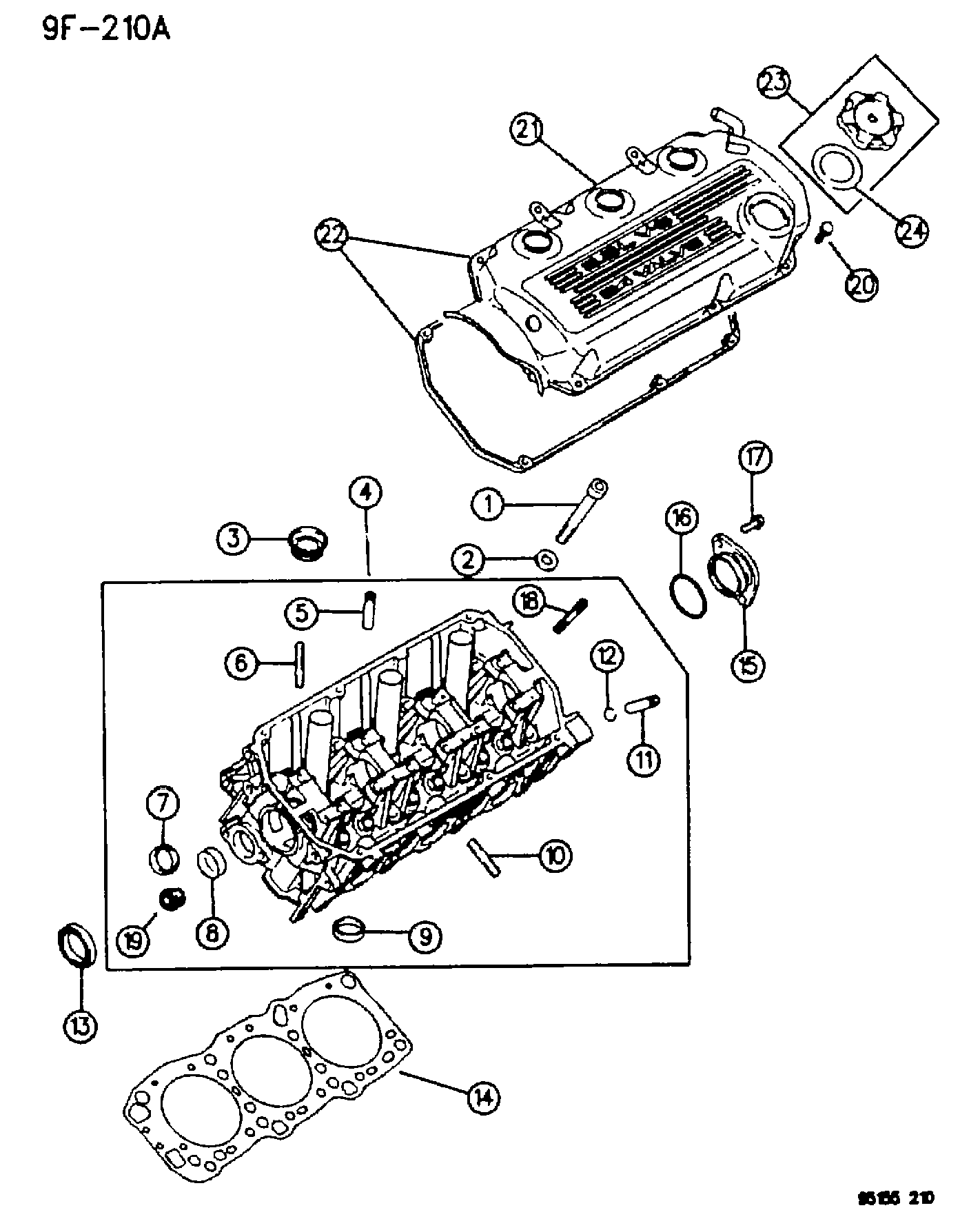 Mitsubishi MF52 0031 - Прокладка, впускний колектор autozip.com.ua