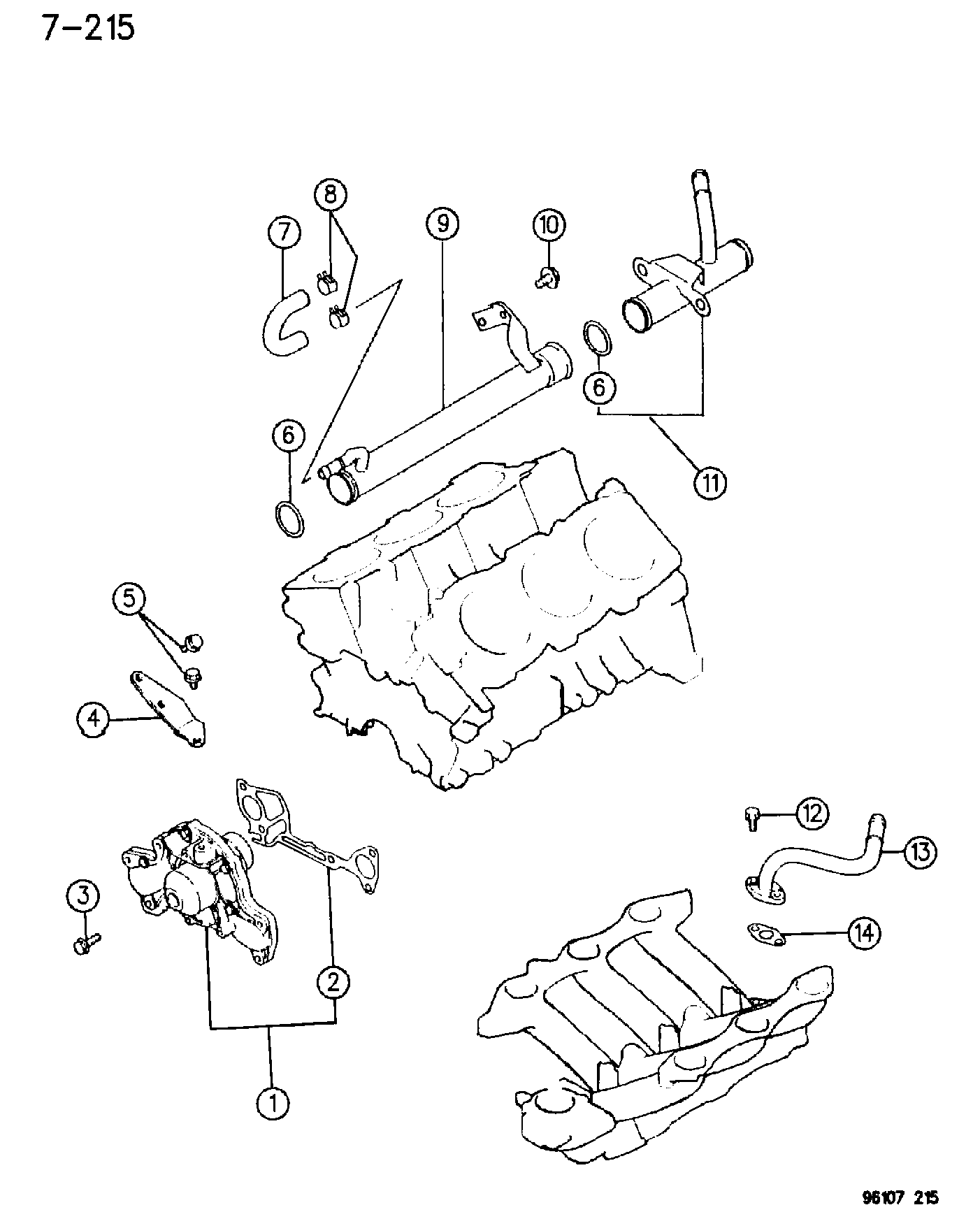 Hyundai MD97 3940 - Водяний насос autozip.com.ua