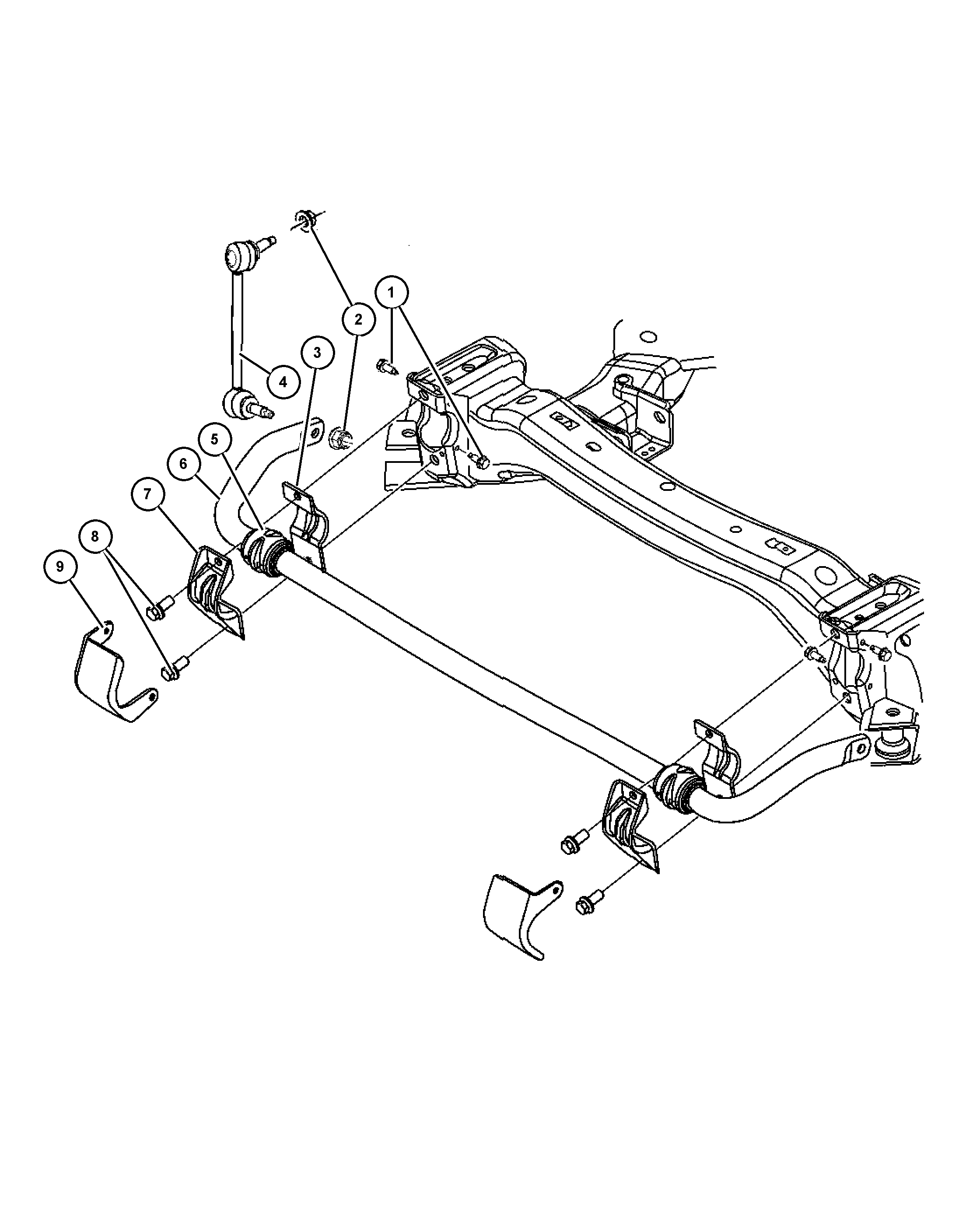 Lancia 4782 684AB - Втулка, стабілізатор autozip.com.ua