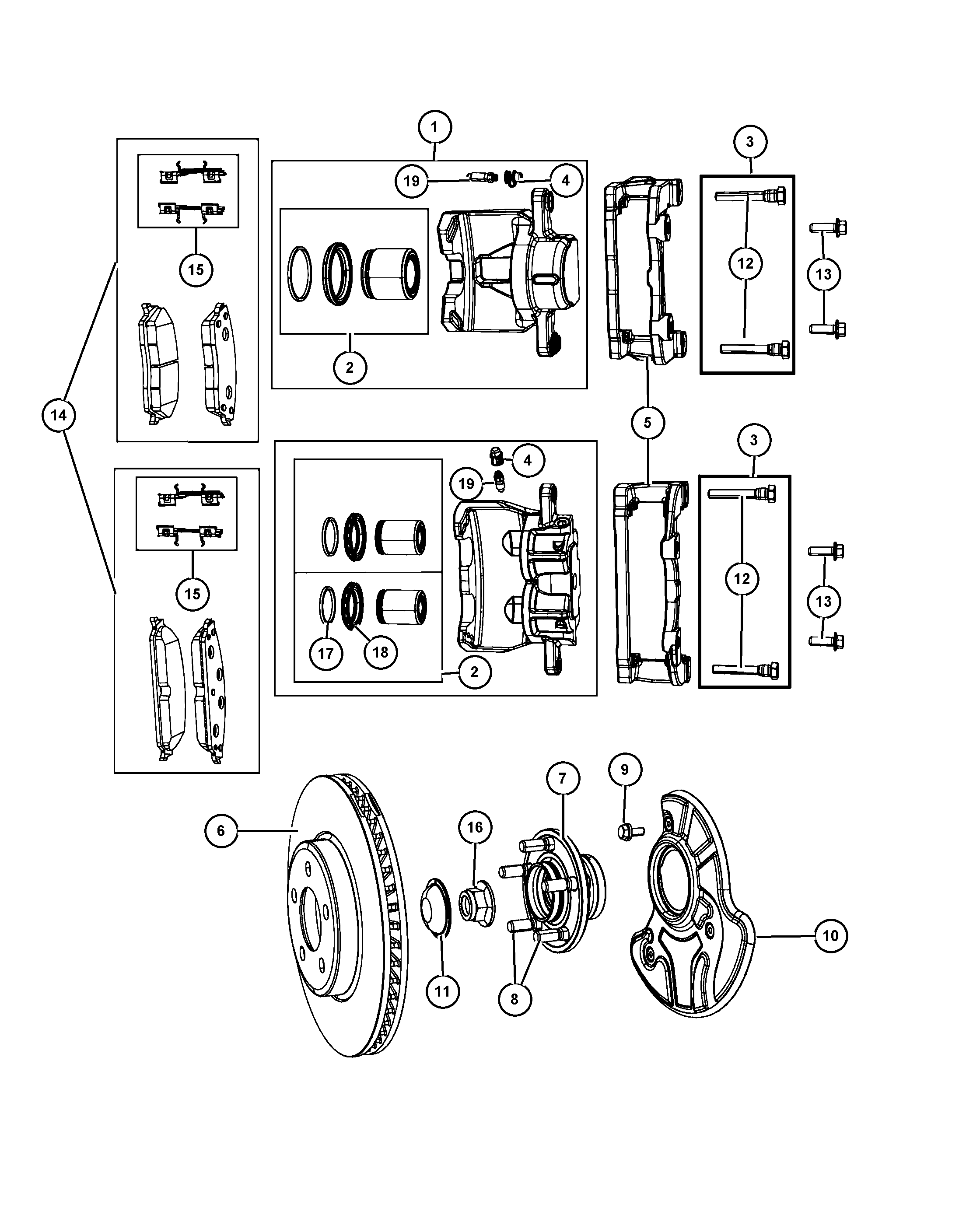 Dodge 4779 196AE - ROTOR BRAKE FRONT autozip.com.ua