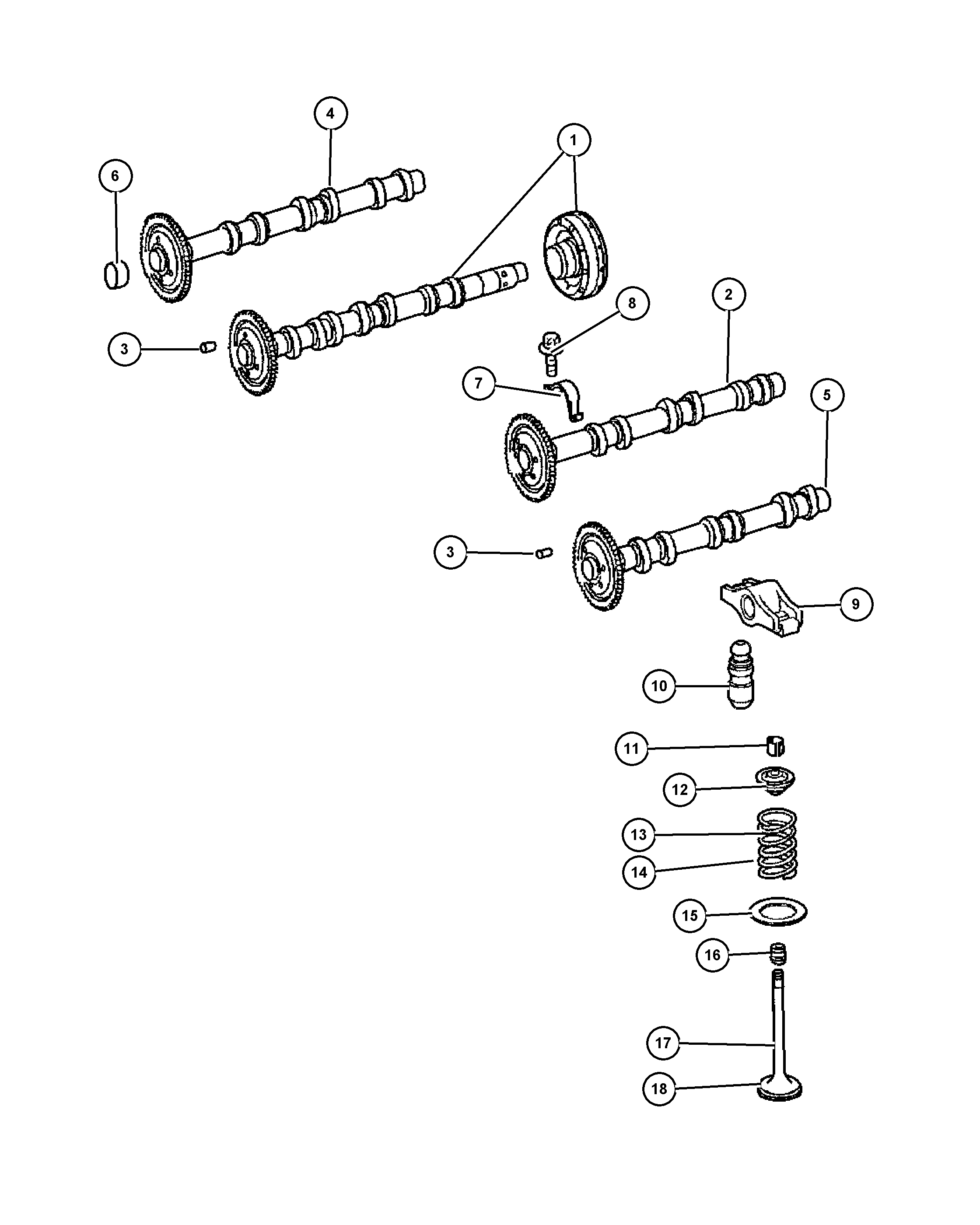 Chrysler 5175 440AA - Штовхач, гидрокомпенсатор autozip.com.ua