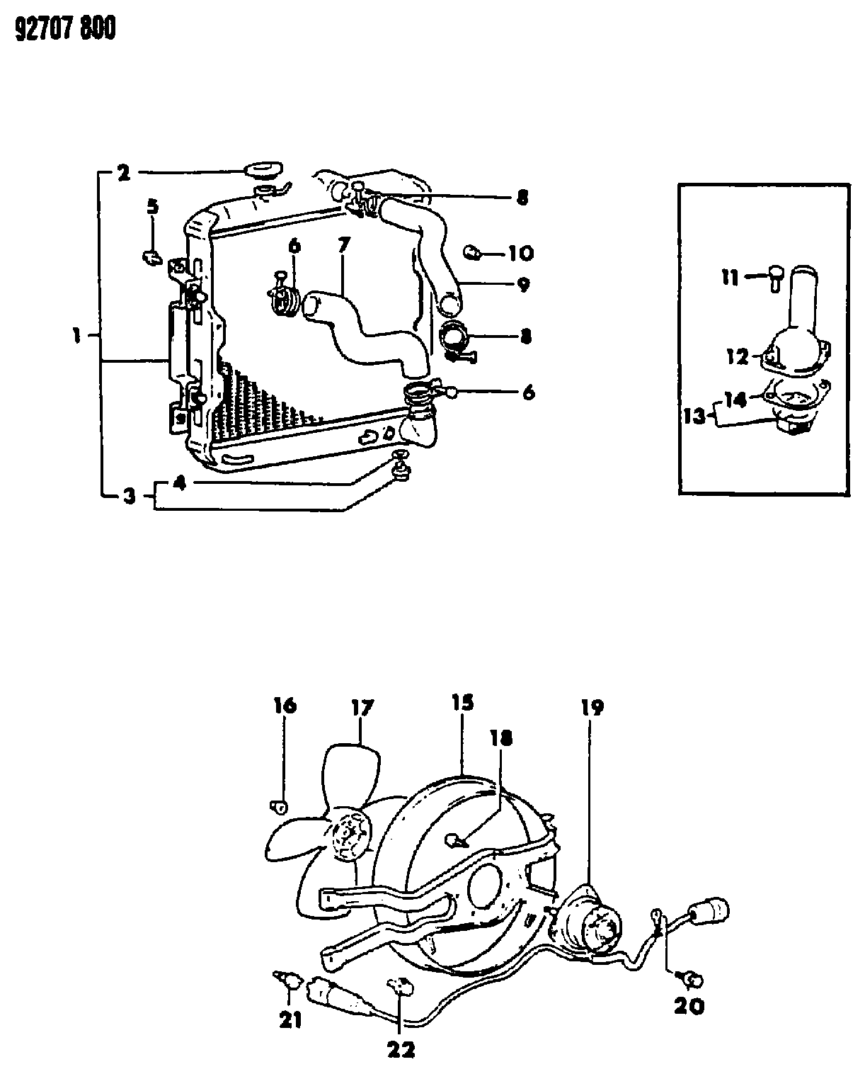 Mitsubishi MB00 7639 - Термовимикач, вентилятор радіатора / кондиціонера autozip.com.ua