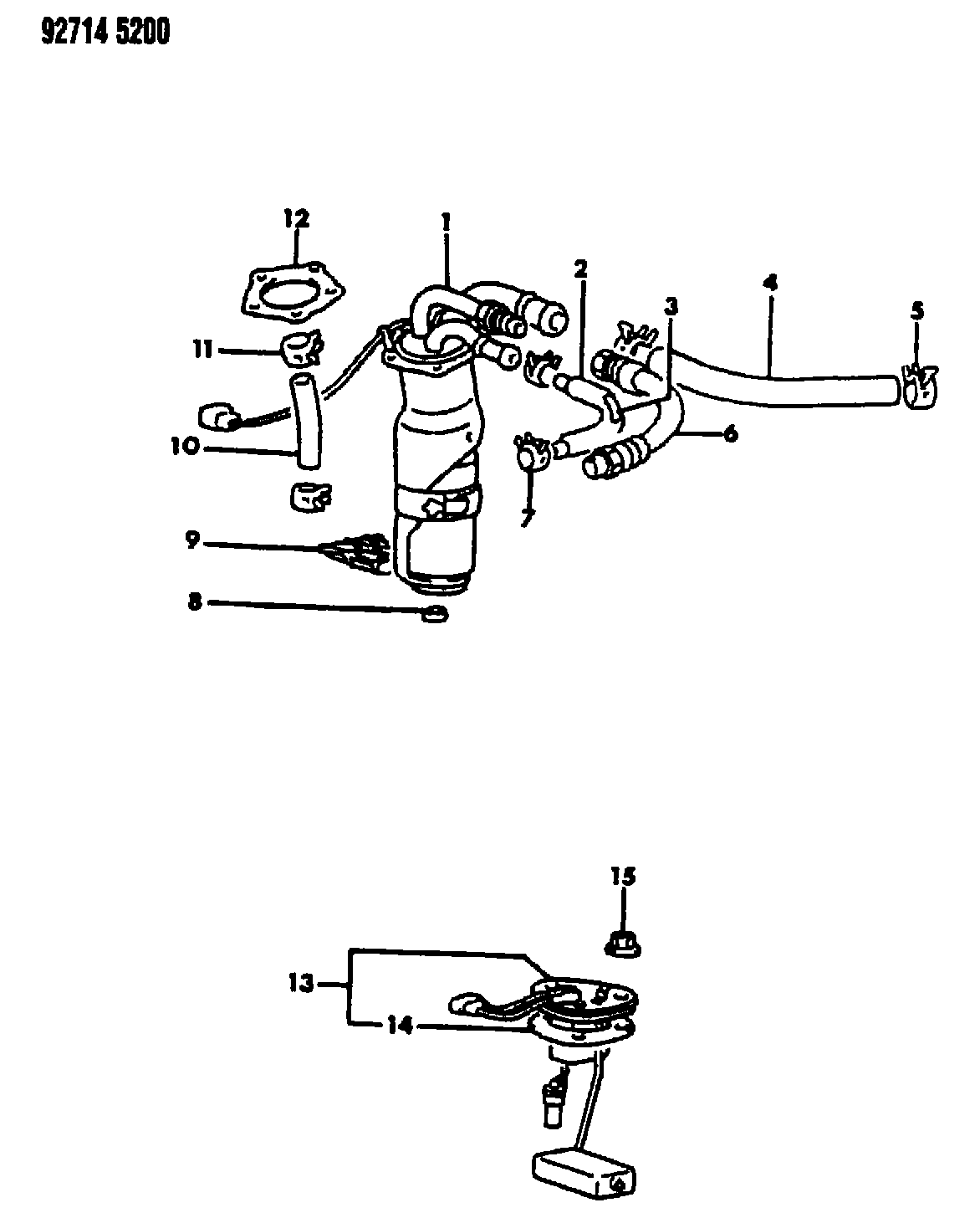 Mitsubishi MB40 0671 - Фільтр, підйому палива autozip.com.ua