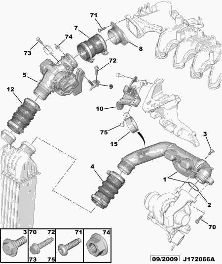 DS 0382 GW - Трубка нагнітається повітря autozip.com.ua