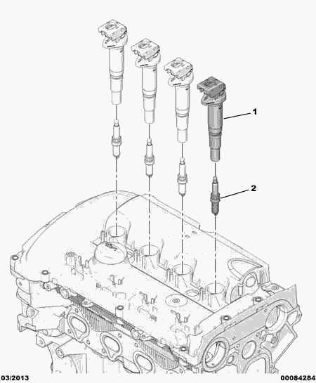 CITROËN 5960.93 - Свічка запалювання autozip.com.ua