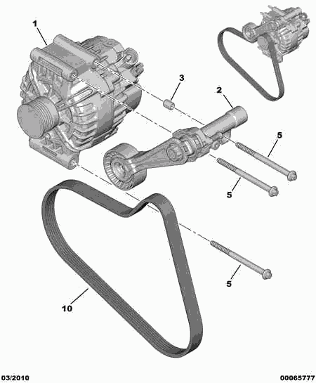 CITROËN 5705.NR - Генератор autozip.com.ua