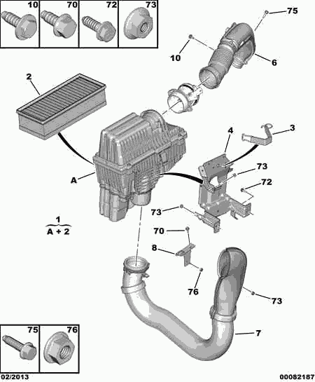 DS 1444 WN - Повітряний фільтр autozip.com.ua