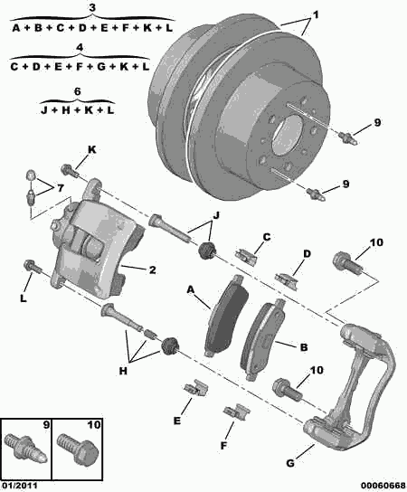 PEUGEOT 4249 31 - Гальмівний диск autozip.com.ua