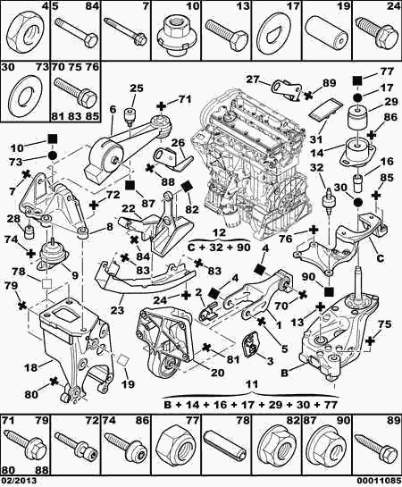 Volvo 1846 99 - Підшипник ступиці колеса autozip.com.ua