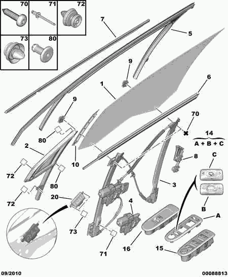 DS 9221 EQ - Підйомний пристрій для вікон autozip.com.ua