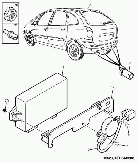 CITROËN 9023.G0 - Розпірна заклепка autozip.com.ua