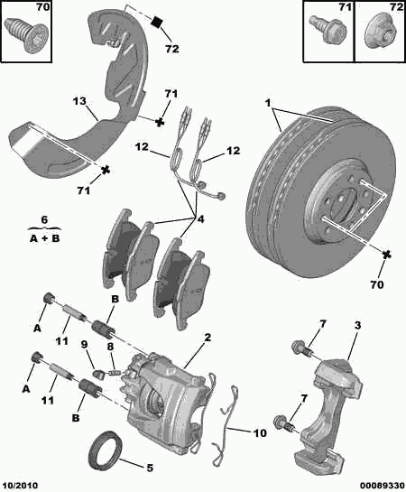 Opel 4 24 993 - Гальмівний диск autozip.com.ua