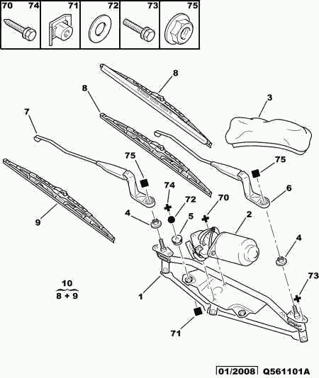 DS 6426 SS - Щітка склоочисника autozip.com.ua