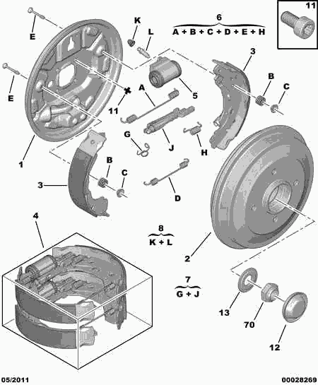 DS 4247 46 - Гальмівний барабан autozip.com.ua