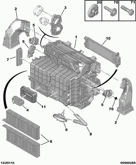 Vauxhall 6447 XG - Фільтр, повітря у внутрішній простір autozip.com.ua