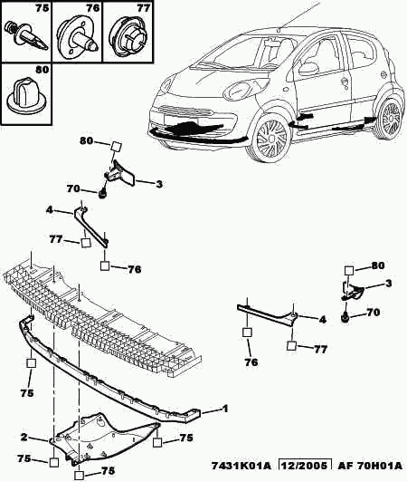 PEUGEOT 6822.NK - Заклепка autozip.com.ua