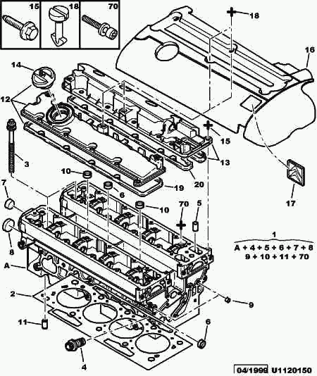 DS 0249.A5 - GASKET ROCKER COVER autozip.com.ua