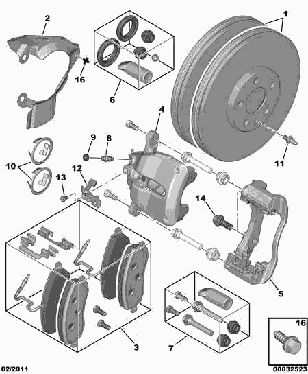 FIAT 4246 P2 - Гальмівний диск autozip.com.ua