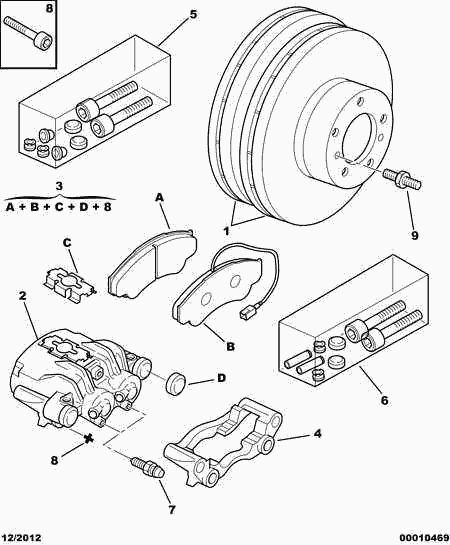 FIAT 4246 Z1 - Гальмівний диск autozip.com.ua